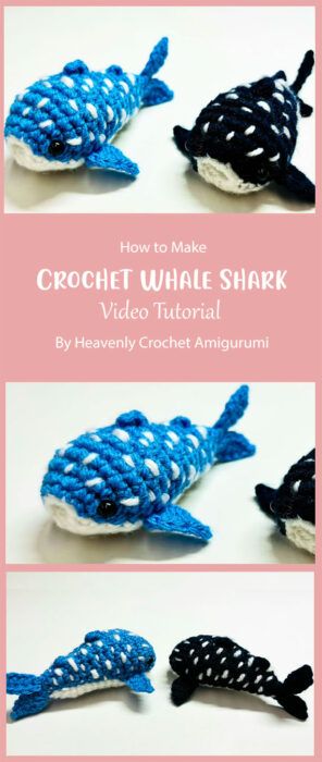 4 Halloween Gnome Free Amigurumi Crochet Pattern Ideas - Carolinamontoni.com Whale Shark Crochet Pattern, Crochet Whale Shark, Whale Shark Crochet, Shark Crochet Pattern, Crocheted Shark Pattern, Shark Crochet, Amigurumi Shark, Crochet Shark, Crochet Whale