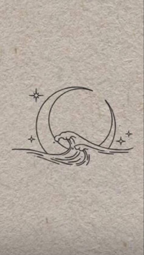 Moon Rising Tattoo, Moon Line Art Tattoo, Love By The Moon Tattoo, See Tattoo, Ear Tattoo Ideas, Ear Tattoos, Losing 40 Pounds, Tatuaje A Color, Classy Tattoos