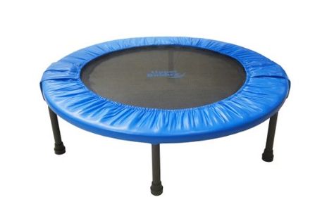 Upper Bounce Mini Foldable Fitness Trampoline -- Visit the image link more details.(This is an Amazon affiliate link and I receive a commission for the sales) Rebounder Trampoline, Fitness Trampoline, Rebounder Workouts, Outdoor Trampoline, Types Of Cardio, Backyard Trampoline, Kids Trampoline, Trampoline Workout, Mini Trampoline