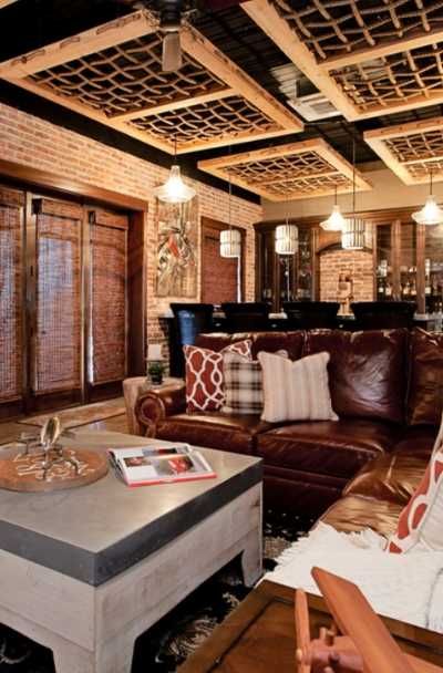 39 Basement Ceiling Design Ideas | Sebring Design Build Drop Ceiling Basement, Exposed Basement Ceiling, Industrial Basement, Basement Ceiling Options, Open Basement, Low Ceiling Basement, Basement Ceiling Ideas, Ceiling Options, Ceiling Design Ideas