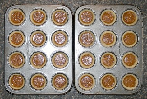 Mini Canadian Maple Butter Tarts : 4 Steps - Instructables Maple Butter Tarts Recipe, Mini Butter Tarts Recipe, Mini Butter Tarts, Maple Tarts, Tart Shells Recipe, Maple Pie, Canadian Butter Tarts, Canadian Maple Syrup, Candy Pie