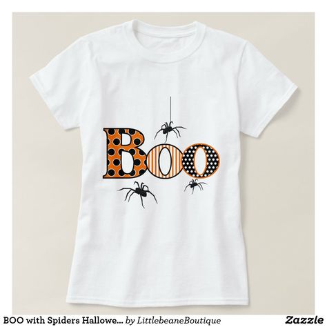 Spiders Halloween, Halloween Tee Shirts, Halloween Party Outfits, Christmas Tee Shirts, Cricut Halloween, Halloween Top, Halloween Baby, Vinyl Shirts, Halloween Shirts