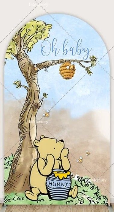 Vintage Winnie The Pooh Images, Winnie Poo, Rock A Bye Baby, Baby Shawer, Baby Shower Inspiration, Vintage Winnie The Pooh, Pink Wedding Flowers, Disney World Vacation, Birthday Party Cake