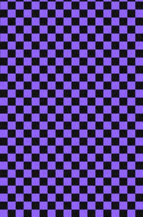 Purple And Black Checkered Wallpaper, Purple Scene Wallpaper, Purple Checkered Wallpaper, Emo Backgrounds, Checker Wallpaper, Checker Background, Animal Print Background, Purple Wallpapers, Dark Purple Wallpaper