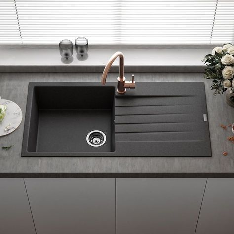 Elkay Dayton D225191 Equal Double Bowl Drop-in Stainless Steel Sink 25 x 19 x 6.25" Kitchen Sinks Ideas, Black Sink Kitchen, Kitchen Sink Cleaner, Kitchen Sink Ideas, Granite Composite Kitchen Sink, Small Kitchen Sink, Quartz Sink, Granite Composite Sinks, Modern Kitchen Sinks