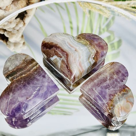 Amethyst with Mexican Lace Agate Hearts Healing Crystal Carving https://www.malaand.me/products/amethyst-with-mexican-lace-agate-hearts-healing-crystal-carving #crystalhealing #crystallove #crystalmagic #crystalenergy #crystalshop #crystalsforsale #australia #crystal #crystalcollection #mexican #laceagate #hearts #love #carvings Mexican Lace, Crystal Carving, Crystals For Sale, Crystal Magic, Psychic Abilities, Crystal Shop, Energy Crystals, Crystal Collection, Lace Agate