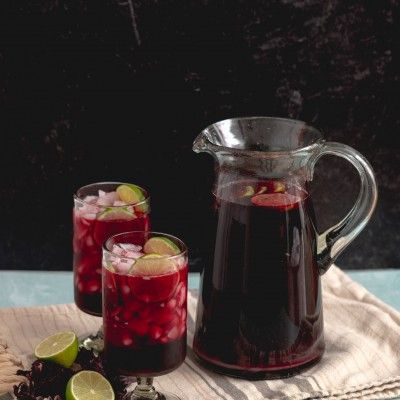 Entertaining Archives - Page 2 of 13 - Sweet Life Hibiscus Limeade, Hibiscus Refresher, Hibiscus Drink, Dried Hibiscus Flowers, Cocoa Drink, Iced Drinks Recipes, Specialty Drinks, Drink Recipes Nonalcoholic, Holiday Favorite Recipes