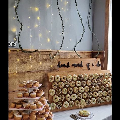 Add humor to your donut wall with this set of wooden wall words! #donutmind #donutwall Donut Photos, Donut Signs, Star Donuts, Bee Sign, Wall Words, Donut Bar, Donut Wall, Maple Plywood, Mount Vernon