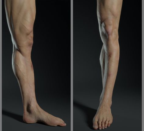 ArtStation - JCVD - Leg L- WIP, Stavros Karagiannis Knee Reference Leg Anatomy, Back Of Leg Reference, Human Leg Reference, Male Leg Reference, Leg Anatomy Reference, Knee Reference, Knees Reference, Leg References, Legs Reference