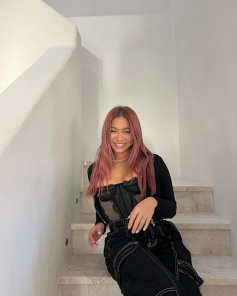 Chloe Kim on Instagram: "hair inspired by lava girl 💞" Chloe Lewis Hair, Lava Girl, Chloe Lewis, Kim Hair, Chloe Kim, Hair Inspired, Chloe, Self Care, Hair