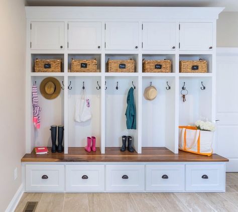 Entryway Cubbies, Cubby Ideas, Mudroom Cubbies, Mudroom Remodel, Mudroom Makeover, Laundry Room/mud Room, Mud Room Entry, Mudroom Lockers, Mudroom Ideas