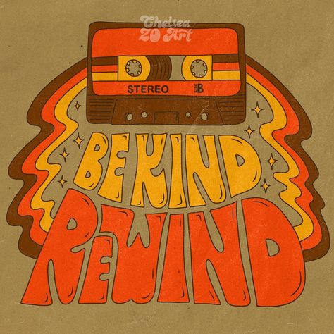 Anyone else old enough to remember listening to the radio all afternoon to try and record your new favorite song? Vintage | retro | be kind | rewind | cassette tape | music mix | 70s aesthetic | 80s style | illustration art | freelance illustration | digital artist Retro 70s Aesthetic Art, Music 70s Aesthetic, Old Cassette Aesthetic, 80s Aesthetic Cassette, Music Cassette Aesthetic, Retro 70s Aesthetic, Mixtape Art, 70s Cassette, 70s Aesthetic