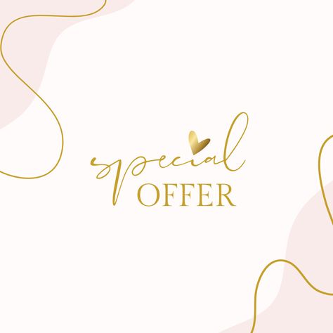 Pink Gold Special offer Instagram Post #canva #bloomanna #template #instagram #feed #trendy #editable #specialoffer #blush #shopping Special Offer Instagram Post, Something Exciting Is Coming Posts, Pink Instagram, Template Instagram, Instagram Post Template, Post Templates, Instagram Template, Pink Gold, Special Offer