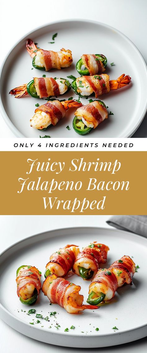 Image for Juicy Shrimp Jalapeno Bacon Wrapped Bacon Wrapped Shrimp Jalapeno Poppers, Bacon Wrapped Shrimp With Jalapeno, Jalapeno Shrimp Poppers, Jalapeno Bacon Wrapped, Shrimp Jalapeno Poppers, Bacon Wrap Shrimp Recipes, Jalapeno Bacon, Wrapped Shrimp, Flavorful Shrimp