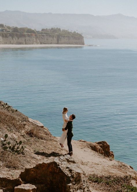 Intimate Beach Engagement Photos, Montauk Engagement Photos, Los Angeles Proposal, Modern Beach Engagement Photos, Malibu Engagement Shoot, Point Dume Engagement Photos, Los Angeles Engagement Photo Locations, Engagement Photos California, Engagement Shoot Film