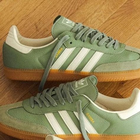 Sneakers Chief PH on Instagram: "🚨Exclusive Release - In Stock(Limited Quantity)  Adidas Samba OG “Aluminum Gum & Silver Green”(W)  Size: Mens: 7us - 10.5us Womens: 5us - 12us Price: ₱ 10,495  ▪ Meet-ups: ✅ (BGC) ▪ Cash on Delivery: ✅ ▪ We Ship Nationwide 🛫🚚 ☎️For Inquiries message us via Direct Message / SMS / Viber : 09178592696  📸 Ctto   DISCLAIMER: Sneakers Chief PH  is not affiliated with any of the brands posted. All copyrights and trademarks remain solely belongs to the respective owners." Adidas Samba Og, Green Lifestyle, Adidas Samba, Cash On Delivery, Ups, Gum, Adidas, Lifestyle, Sneakers