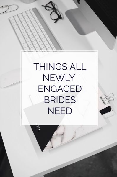 wedding planning tips, wedding inspiration, how to plan a wedding by yourself | Things All Newly Engaged Brides Need | Kennedy Blue Engaged Checklist, Wedding Assistant, Engagement Gifts Newly Engaged, Plan A Wedding, Dream Destination Wedding, Wedding Planning Guide, Planning Checklist, Newly Engaged, Wedding Planning Advice