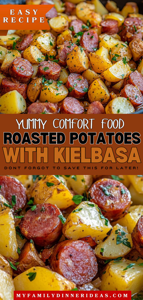 Easy Kielbasa and Potatoes One Pan Honey Garlic Kielbasa, Kielbasa And Frozen Potatoes, Kielbasa With Mustard Sauce, Keto Kielbasa Recipes Crockpot, Lil Smokies And Potatoes, Kielbasa Potato Crockpot, Easy Meals With Kielbasa, Kielbasa Recipes Dairy Free, Kielbasa Sausage Recipe