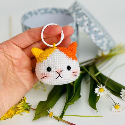 Mini Cat Amigurumi Free Pattern – Amigurumi Mini Cat Amigurumi, Cat Amigurumi Free Pattern, Mini Cat, Crochet Teddy Bear Pattern, Cat Amigurumi, Crochet Keychain Pattern, Pola Amigurumi, Crochet Business, Crochet Teddy Bear