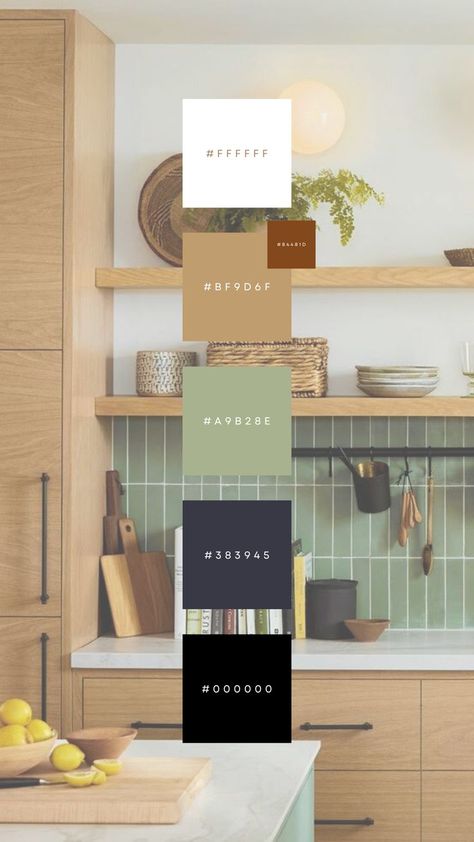 color palette with color codes Kitchen Color Palette, Kitchen Color Palettes, Seattle Apartment, House Color Palettes, Color Codes, Kitchen Color, First Home, New Kitchen, Design Inspo