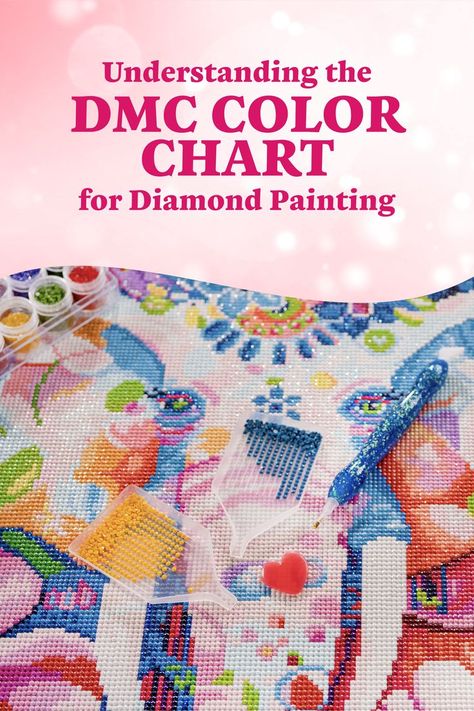 Diamond Painting Cross Stitch Patterns, Diamond Art Color Chart, Diamond Art Club, Diy Diamond Painting Pattern, Diamond Art Patterns, Diamond Art Hacks, Diamond Dots Craft, Diamond Art Patterns Free, Diamond Color Chart