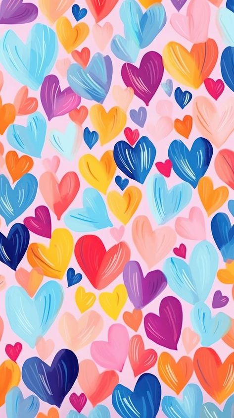 Colorful heart pattern backgrounds petal. AI generated Image by rawpixel. | free image by rawpixel.com / chu_chutima Heart Pattern Background, Background Editing, Valentines Day Love, Summer Illustration, Cool Backgrounds Wallpapers, Cellphone Wallpaper Backgrounds, Frame Background, Backgrounds Phone Wallpapers, Iphone Background Wallpaper