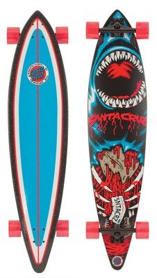 Black Trucks, Pintail Longboard, Screaming Hand, Long Boards, Skate Boards, Skateboard Deck Art, Deck Art, Santa Cruz Skateboards, Black Truck