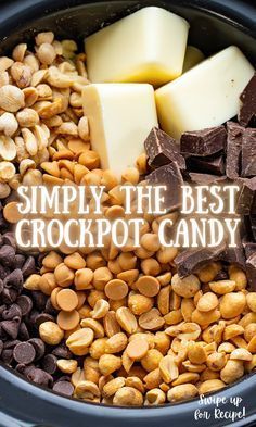 I Am Baker Crockpot Candy, Crockpot Candy With Peanut Butter, Crockpot Xmas Candy, Peanut Butter Crockpot Candy, Crockpot Bark Candy, Slow Cooker Chocolate Turtles Recipe, Christmas Candy With Almond Bark, Dessert Churterrie Board Ideas, Chocolate Peanut Butter Crockpot Candy