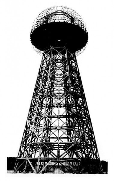 TeslaUniverse.com/*** Tesla's Mysterious Tower — With the aid of this structure the inventor proposes to operate a system of wireless telegraphy covering all the earth. Tesla Tower, Nikola Tesla Quotes, Tesla Inventions, Tesla Quotes, Nicola Tesla, Central Powers, Nicolas Tesla, Tech Inspiration, Tesla Coil