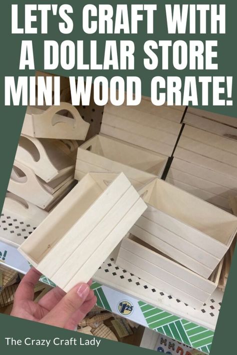 Small Crate Ideas, Mini Wood Crate Ideas For Christmas, Wood Box Decoration Ideas, Dollar Tree Mini Crate Ideas Fall, Mini Wooden Crate Ideas, Mini Crates Ideas, Mini Crate Crafts, Mini Crate Ideas Diy, Wood Crate Ideas Diy Projects