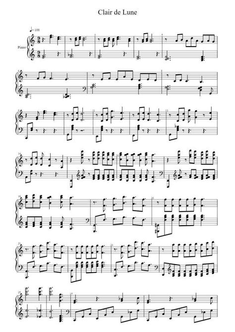 Join PiaNoProblem and dive into the beautiful notes of 'Clair de Lune' by Debussy. Access high-quality sheet music and comprehensive tutorials for free Clair De Lune Sheet Music, Notes Piano, Life Drawing Reference, Piano Notes, Beautiful Notes, Skyfall, Piano Sheet, Music Teacher, Piano Music