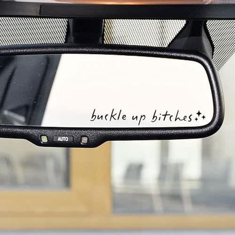 2 x Buckle Up Rearview Mirror Decal, Car Sticker Mirror Decal, Rearview Mirror Decal, Buckle Up Decal, Funny Decal, Buckle Decal, Cute, Funny, Simple Decal, Buckle Up Sticker Rearview Mirror Sticker, Rear View Mirror Decals, Rear View Mirror Stickers, Rearview Mirror Decal, Car Decals Unique, Funny Car Stickers, Funny Car Bumper Stickers, Car Mirror Sticker, Car Sticker Ideas