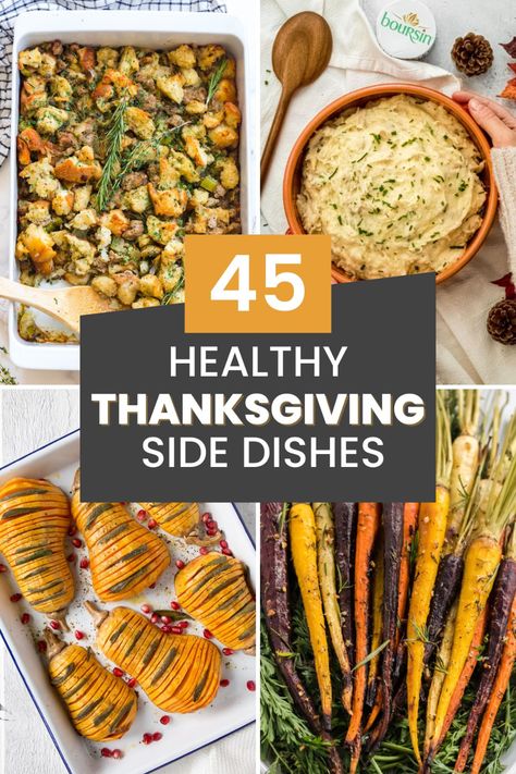 45 Healthy Thanksgiving Side Dishes Healthy Thanksgiving Side Dishes, Thanksgiving Vegetables Side Dishes, Thanksgiving Vegetable Sides, Thanksgiving Veggies, Healthy Thanksgiving Sides, Thanksgiving Side Dishes Healthy, Healthy Thanksgiving Recipes, Healthy Thanksgiving, Thanksgiving Recipes Side Dishes