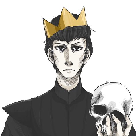 Hamlet Hamlet Art Drawing, Hamlet Drawing, Hamlet Fanart, Hamlet Illustration, Hamlet Tattoo, Hamlet Art, Hamlet Aesthetic, Upstart Crow, Hamlet Characters