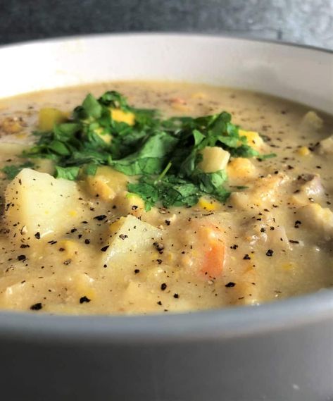 smoked haddock and prawn chowder Smoked Haddock Chowder, Prawn Chowder, Smoked Haddock, Fish Chowder, Corn Chowder Recipe, Seafood Chowder, Special Occasion Food, Prawn Recipes, Chowder Recipe