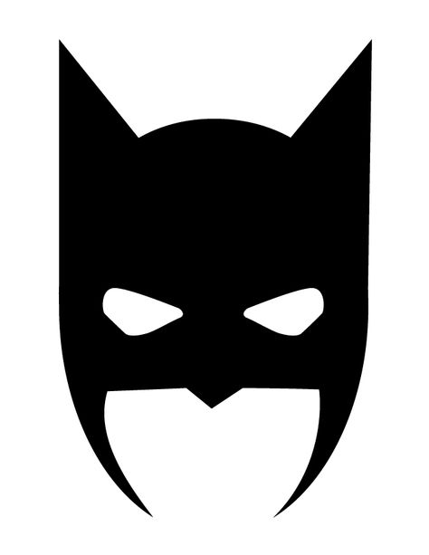 Image from http://www.hmcoloringpages.com/wp-content/uploads/batman-mask-halloween-silhouette.gif. Batman Mask Template, Batman Silhouette, Silhouette Disney, Batman Mask, Batman Symbol, Batman Party, Batman Birthday, Mask Template, Halloween Silhouettes