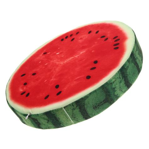 Fater Shine 3D Fruit Kennel Removable Cat Dog Nest Sponge Cushion Pet Bed Pad Sofa Pillow ** Check out the image by visiting the link. (This is an affiliate link) #catbedmats Fruit Explosion, Round Seat Cushions, Nap Pillow, Watermelon Slice, Office Chair Cushion, Bed Pads, Cushion Sofa, Bed Mats, Sofa Throw Pillows