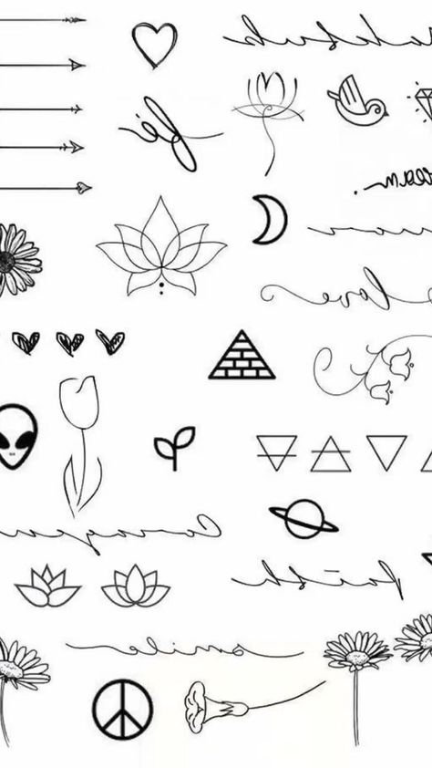 Small tattoo idea 💡 in 2022 | Cute tiny tattoos, Cute small tattoos, Small hand tattoos Small Tattoos Cute, Easy Tatoos, Tattoo Ideas Cute, Tattoos Cool, Tattoos Cute, Stick Poke Tattoo, Tato Minimal, Cool Stencils, On Tattoo