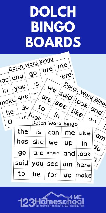 Make learning Dolch sight words FUN with this free printable Sight word bingo. This sight word game allows preschool, pre-k, kindergarten, and first graders to reinforce key words to improve reading fluency and spelling skills. Simply print the sight word printable and you are ready to play and learn with engaging, effective sight word activities. Sight Word Bingo Free Printable, Dolch Words Activities, Preschool Sight Words Activities, Pre K Sight Words, Sight Words Kindergarten Activities, History Lessons For Kids, Sight Word Bingo, Printable Math Games, 6th Grade Worksheets