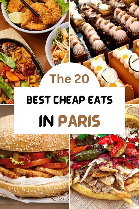 Looking for a cheap eat in Paris? Then check out our guide to the 20 best cheap eats in Paris. Meals from 8 to 15 Euros. Cheap Eats Paris, Paris Street Food, Paris Food Guide, Food In Paris, Paris Cheap, Paris Eats, Secret Paris, French Trip, Eat In Paris