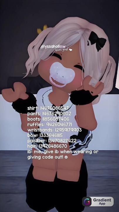 Bloxburg Rp, Bloxburg Outfits, Baby Decals, Berry Codes, Pic Code, Roblox Code, Adorable Homes Game, Couple Fits, Girl Code