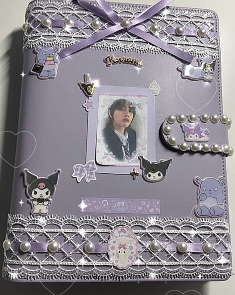 kpop sanrio binder txt beomgyu Kpop Pc Binder Cover Ideas, Kpop Photocard Binder Cover Ideas, Binder Cover Decoration Ideas, Kpop Binder Deco Cover, A5 Binder Cover Kpop, Txt Binder Cover, Kpop Binder Ideas, Kpop A5 Binder, Aesthetic Binder Cover Ideas