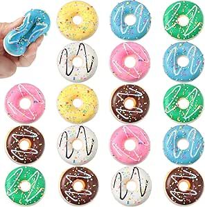 Party Favors! Donut Birthday Party Decorations, Candyland Party Decorations, Donut Theme Party, Doughnut Party, Carnival Gift, Rainbow Donut, Donut Party Favors, Decorations Birthday Party, Donut Worry