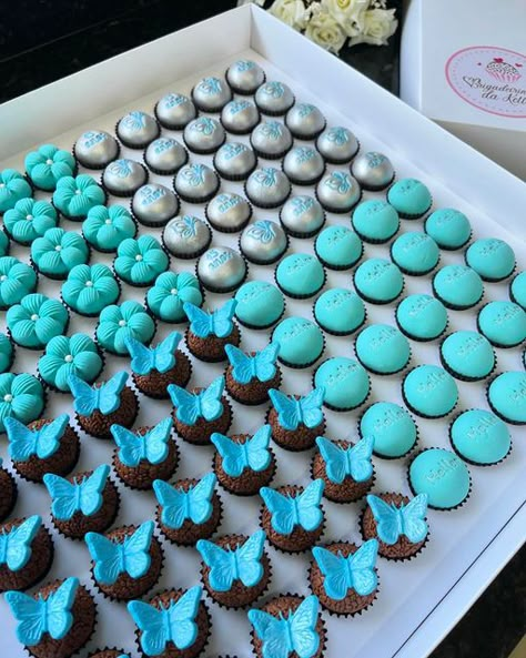 Tiffany Blue Wedding, 15th Birthday, Candy Buffet, Chocolate Milk, Birthday Parties, Birthday Party, Cake, Birthday, On Instagram