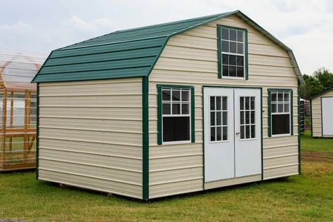 Turn Shed Into Office, Shed Office Interior Ideas, Shed Into Office, Shed To Office, Shed To Office Conversion, Dyi Shed, Shed Office Interior, Office Conversion, Converted Shed