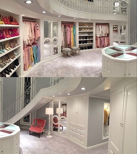 Big Walk In Closet Luxury, Big Closet Luxury, Two Story Closet, Marvel Script, Story Script, Grand Dressing, Dr Marvel, Dream Closet Design, Luxury Closets Design