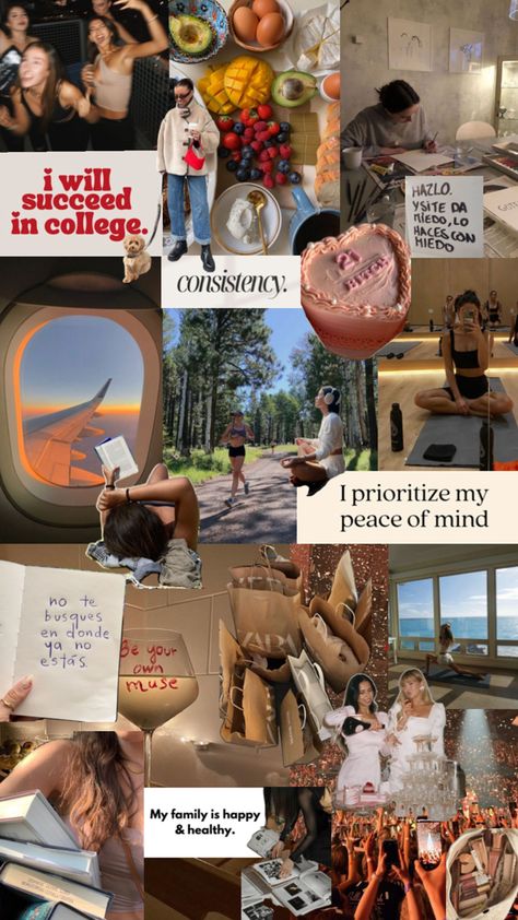 vision board 2024 Vision Board Ideas Examples, Vision Board Project, College Goals, I Will Succeed, Goal Examples, Vision Board Ideas, Vision Board Examples, Vision Board Goals, Balance Art