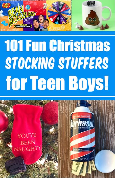 Stocking Stuffers for Teen Boys Ideas! Need ideas for your teens Christmas stocking? Or wondering what your teenage boys would love to receive? These fun and unique teen boy approved Stocking Stuffer Ideas will be a HIT! Here's what he REALLY wants this year... Guy Stocking Stuffers, Stocking Stuffers Teen Boys, Stocking Stuffers For Teen Boys, Sticking Stuffers, Cheap Stocking Stuffers, Stocking Stuffers For Boys, Funny Stocking Stuffers, Stocking Stuffers For Teens, Diy Stocking Stuffers