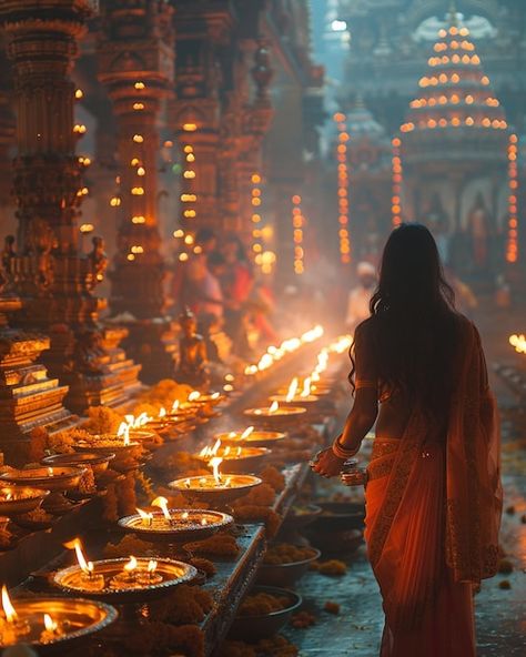 Hindu Gods Aesthetic, Indian Village Aesthetic, India Travel Aesthetic, Female Divinity, Hinduism Aesthetic, Diwali Aesthetic, India Aesthetic, Diwali India, Indian Spirituality