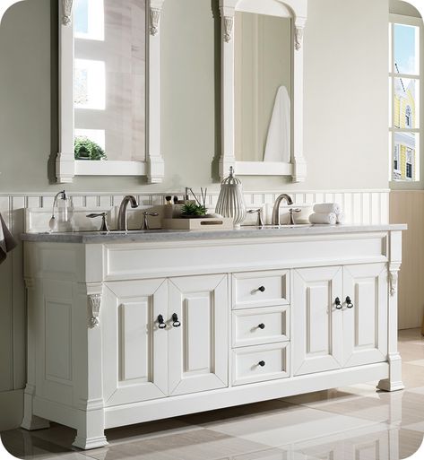 White vanity bathroom ideas